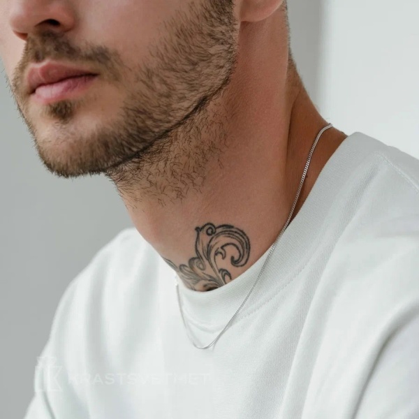 Цепь из серебра 925, плетение «Панцирь»